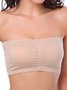 Women's Strapless Double Layer Extended Breast Wrap High Elastic Invisible Underwear Plus Size