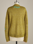 Floral Boho Wool/Knitting Sweater Coat