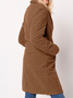 Fluff/Granular Fleece Fabric Teddy Jacket