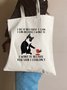 I Do It Because I Can I Can Because I Want To I Want To Because You Said I Couldn't Animal Cat Graphic Shopping Tote