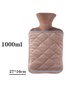 Winter Water Bag Home Thickened Large Capacity Water Injection Explosion-proof Water Bag Plush Hand Warmer