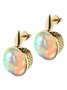 Casual Simple Opal Moonstone Geometric Earrings Everyday Commuter Versatile Jewelry