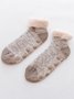 Casual Daily Cotton Plush Socks Floor Socks Autumn Winter Thickening Non-slip Warm Accessories