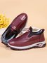 Comfortable Soft Leather Plush Warm Lightweight Sneakers
