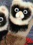 3D Casual Simulated Animal Plush Gloves