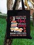 Books And Cats Animal Graphic Casual Shopping Tote Bag