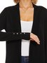 Others Asymmetric Regular Fit Casual Other Coat