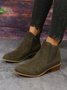 Vintage Plus Size Side Zip Chelsea Boots