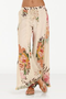 Loose Cotton-Blend Floral Casual Fashion Pants