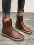 Vintage Leather Ankle Boots