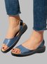 Comfort Soft Sole Blue Sandals