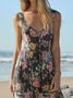Floral Vacation Loose Dress