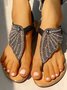 Soft and Comfortable Rhinestone Sandals