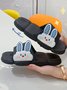 Casual Bunny One-Strap Soft Slippers