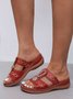 Vintage Rhinestone Decor Comfy Slide Sandals