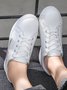 Cat White Lightweight Casual Sneakers