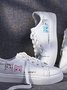 Cat White Lightweight Casual Sneakers