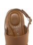 Vintage Braided Strap Adjustable Buckle Slingback Sandals