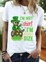 I'm Not Short I'm Leprechaun Size Women's T-Shirt