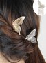 3D Butterfly Metal Hair Accessories Hair Row Party Wedding Daily Match