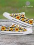 Summer Sunflower Casual Canvas Shoes