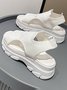 Fly-woven Breathable Shock-absorbing Thick-soled Sports Sandals