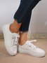 Women's Casual Lace-Up Canvas Shoes
