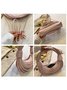 Thin Strips Braided and Knotted Personality Underarm Bag Messenger Bag