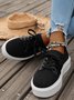 Casual Lace-Up Decor Breathable Mesh Fabric Skate Shoes
