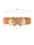 Elegant Shell Elastic Waist Belt