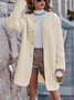 Loose Plain Others Casual Jacket