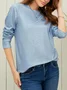 Women's Striped  T-Shirt Loose Casual Crew Neck Tops