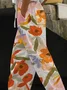 Casual Floral Pants