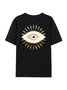 Mysterious Eye Cotton Short Sleeve T Shirt