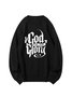 To God Be The Glory Bible Verses Lyrics Cotton Sweatshirt