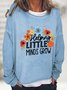 Helping Little Minds Grow Gift For Teacher Casual Sweatshirt