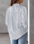 Shirt Collar Cotton Casual Shirt