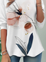 Jersey Casual Floral T-Shirt