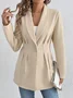 Casual Loose Lapel Collar Blazer