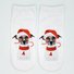 Christmas 3D Cat Pattern High Stretch Cotton Socks Festive Party Decorations