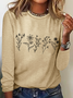 Wildflower Casual Long Sleeve Shirt