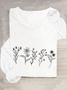 Wildflower Casual Long Sleeve Shirt