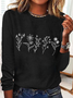 Wildflower Casual Long Sleeve Shirt