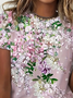 Casual Floral T-Shirt