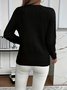 Regular Fit Cotton Casual Plain Sweater