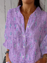 Women's Alzheimer's Print Casual Shirt