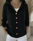 Women Floral Hoodie Cotton Long Sleeve Casual Daily Spring/Fall Cardigan