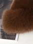 Plush Mongolian Hat For Women Thickened Autumn And Winter Windproof Cold-proof Warm Basin Hat Imitation Mink Fur Earmuffs Fisherman Hat