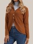 Knitted Long Sleeve Cardigans Outerwear