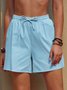 ANNIECLOTH Casual Lace-Up Shorts